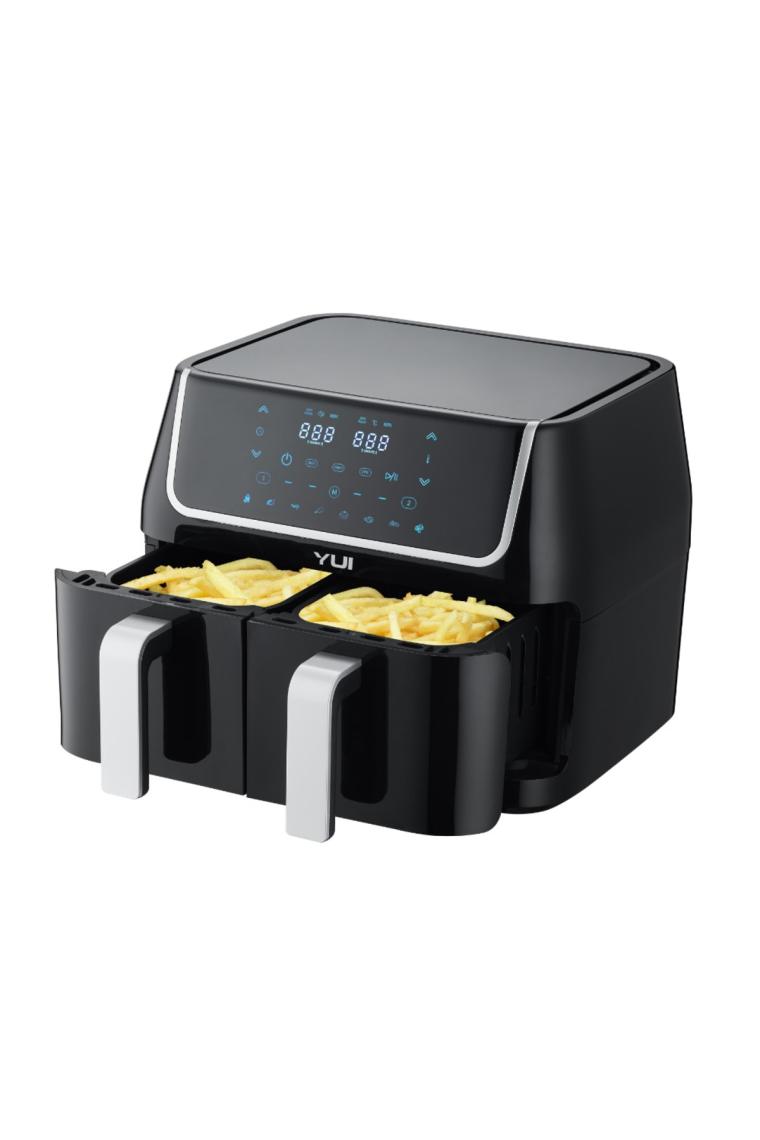 Yui M40 Maxifry Dokunmatik Ekran (5+5) 10Lt Çift Hazneli Airfryer Yağsız Fritöz 1800W