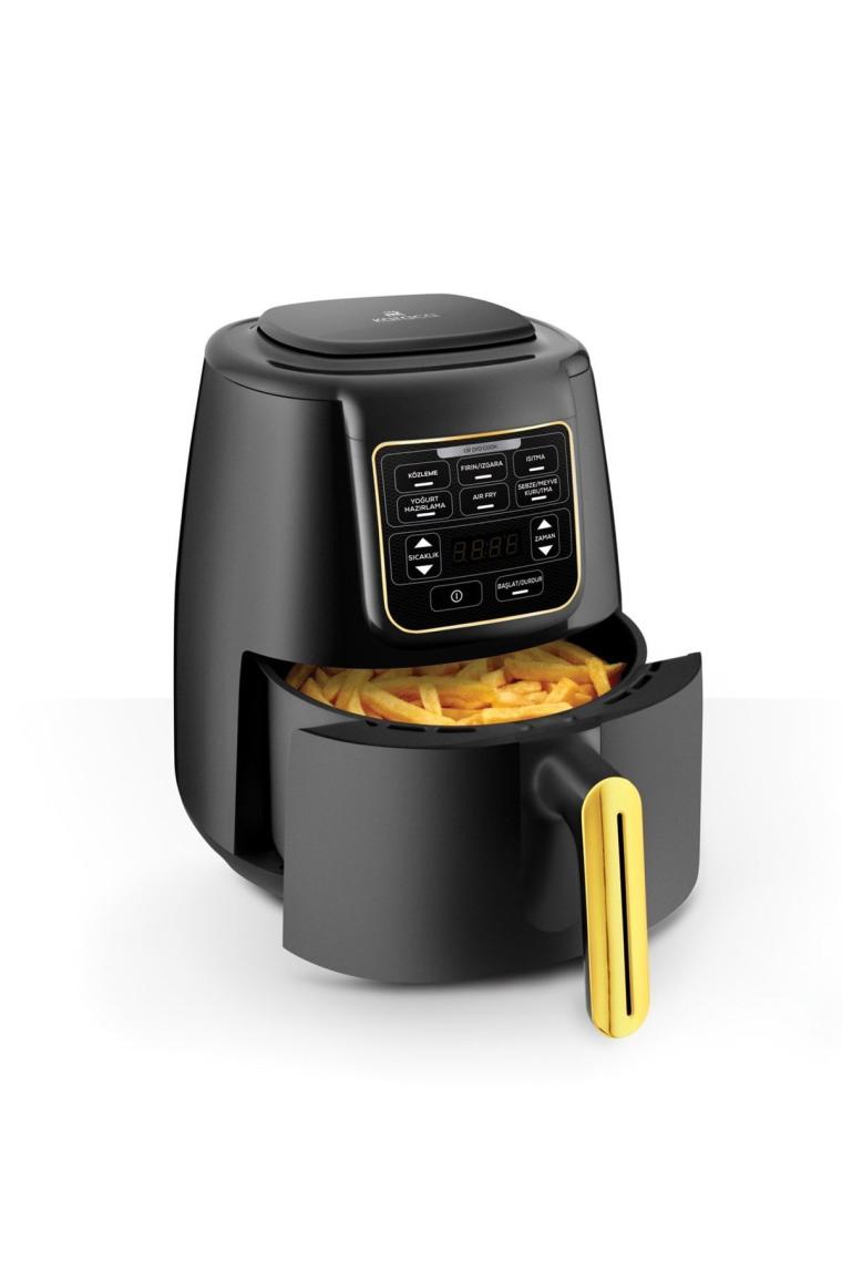 Karaca Air Pro Cook Köz XL Airfryer Ruby 4 Kişilik Fritöz