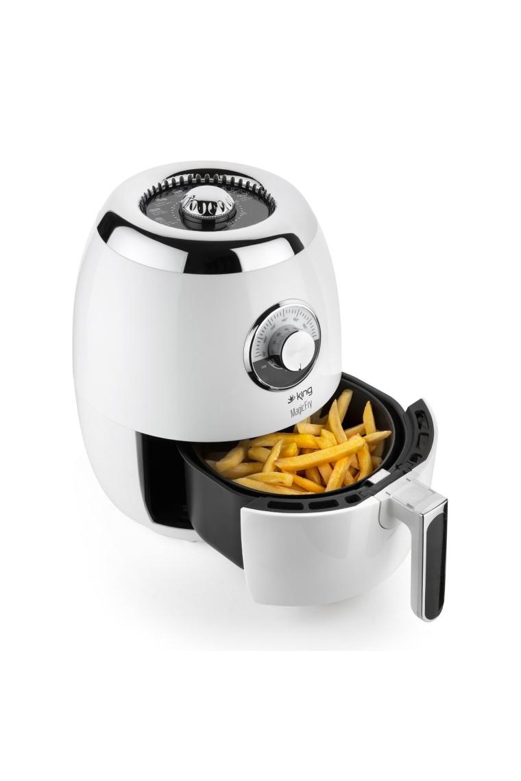 King KYF25 MagicFry 3.5 lt Yağsız Beyaz Fritöz