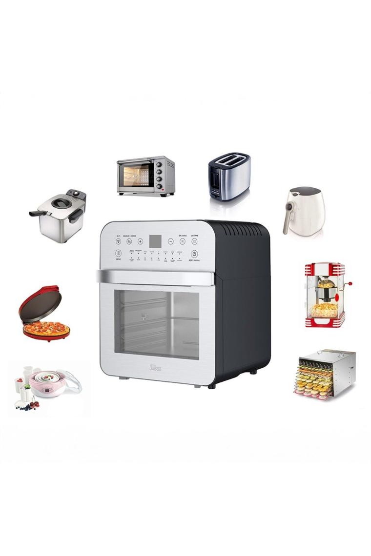 Pesto Smart Çok Amaçlı Wi-Fi Airfryer & Fırın 12 lt