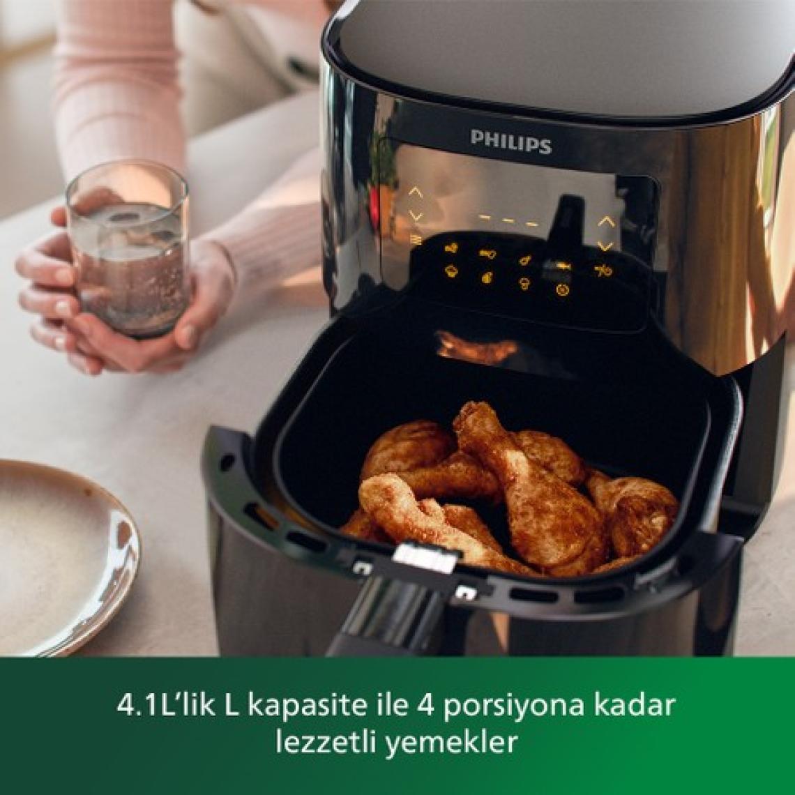 Philips Airfryer HD9252/90 Essential 4.1 lt Yağsız Fritöz