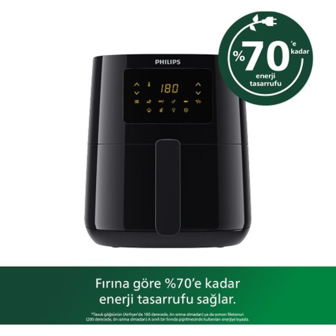 Philips Airfryer HD9252/90 Essential 4.1 lt Yağsız Fritöz