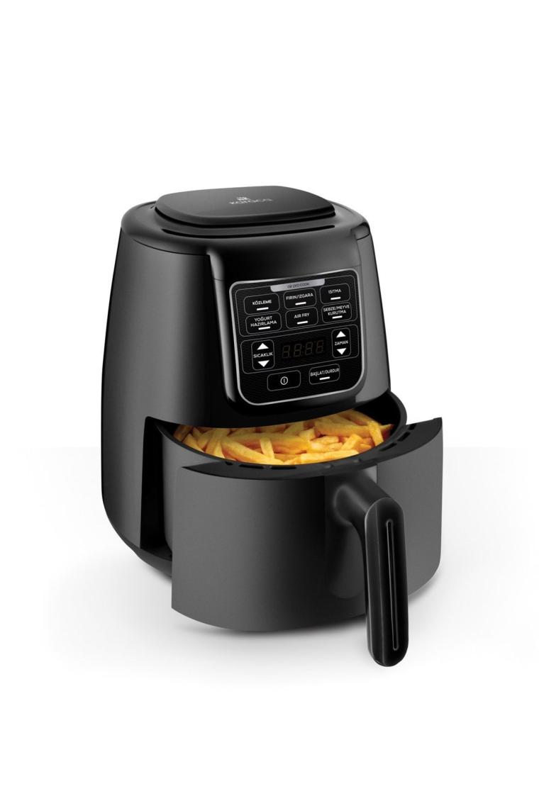 Karaca Air Pro Cook Köz XL Airfryer Black Shine 4 Kişilik