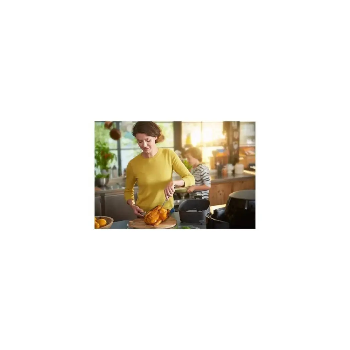 Philips Avance Collection HD9650/90 XXL Airfryer 7.3 Lt Tek Hazneli Yağsız Pişirme ve Otomatik Kapanma Özellikli Fritöz