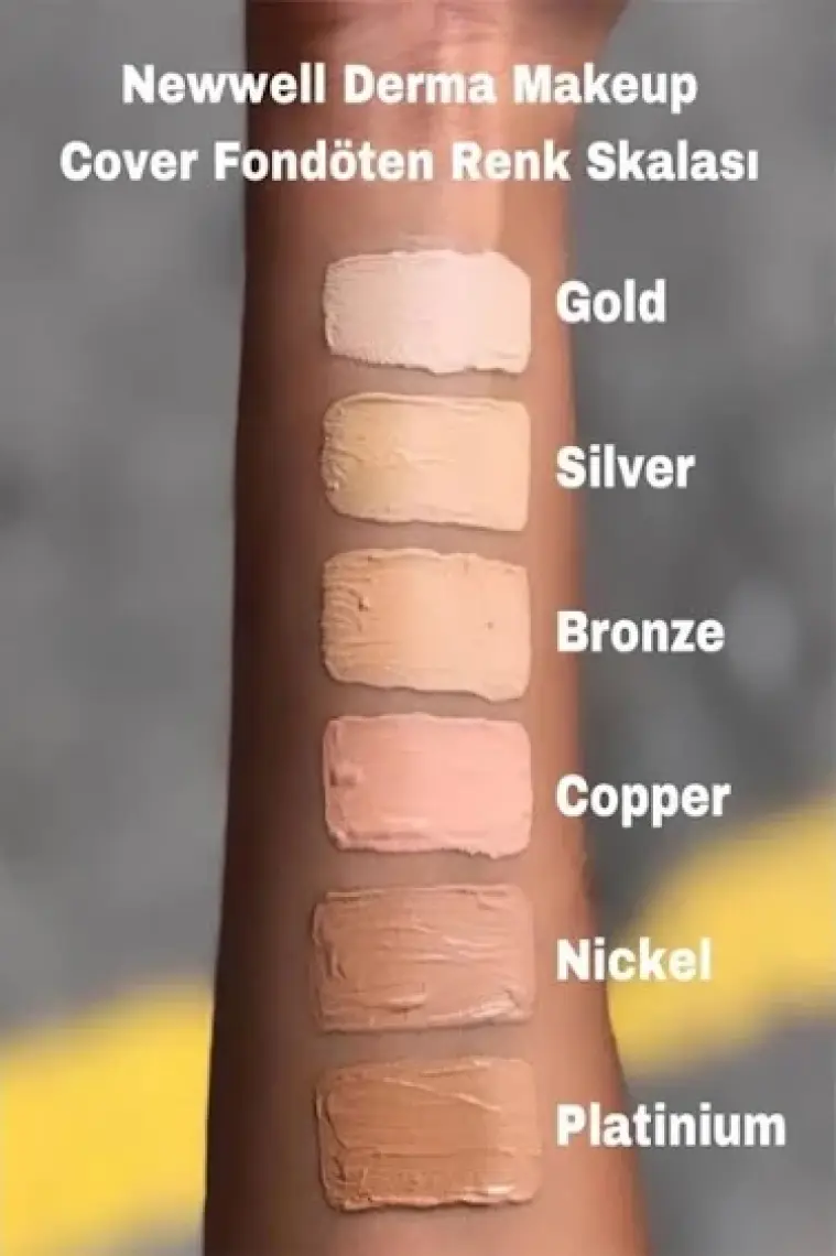 New Well Makeup Cover Yoğun Kapatıcı Fondöten - 04 Bronze