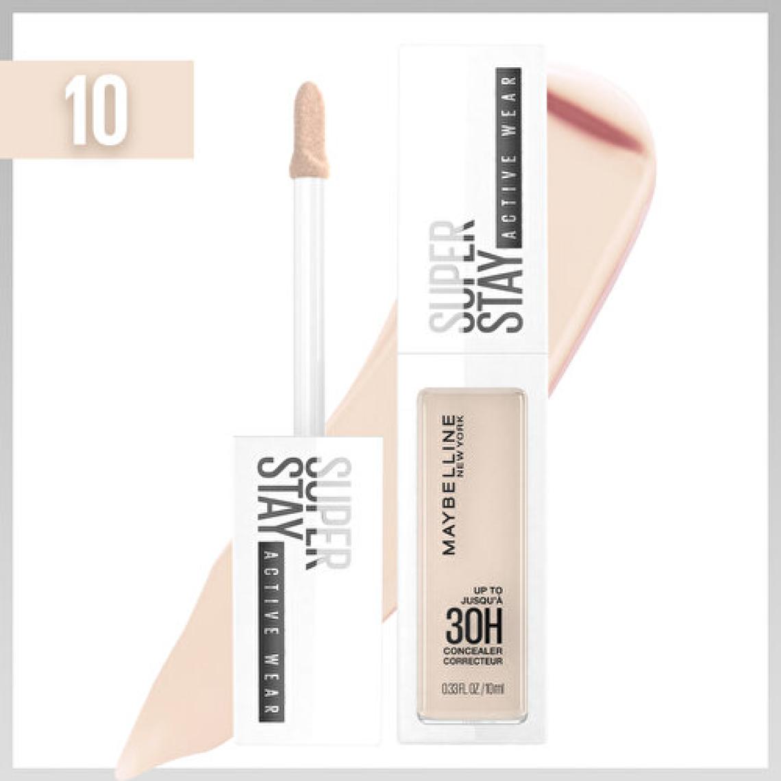 Maybelline Super Stay Active Wear 30H Kapatıcı 10 Fair