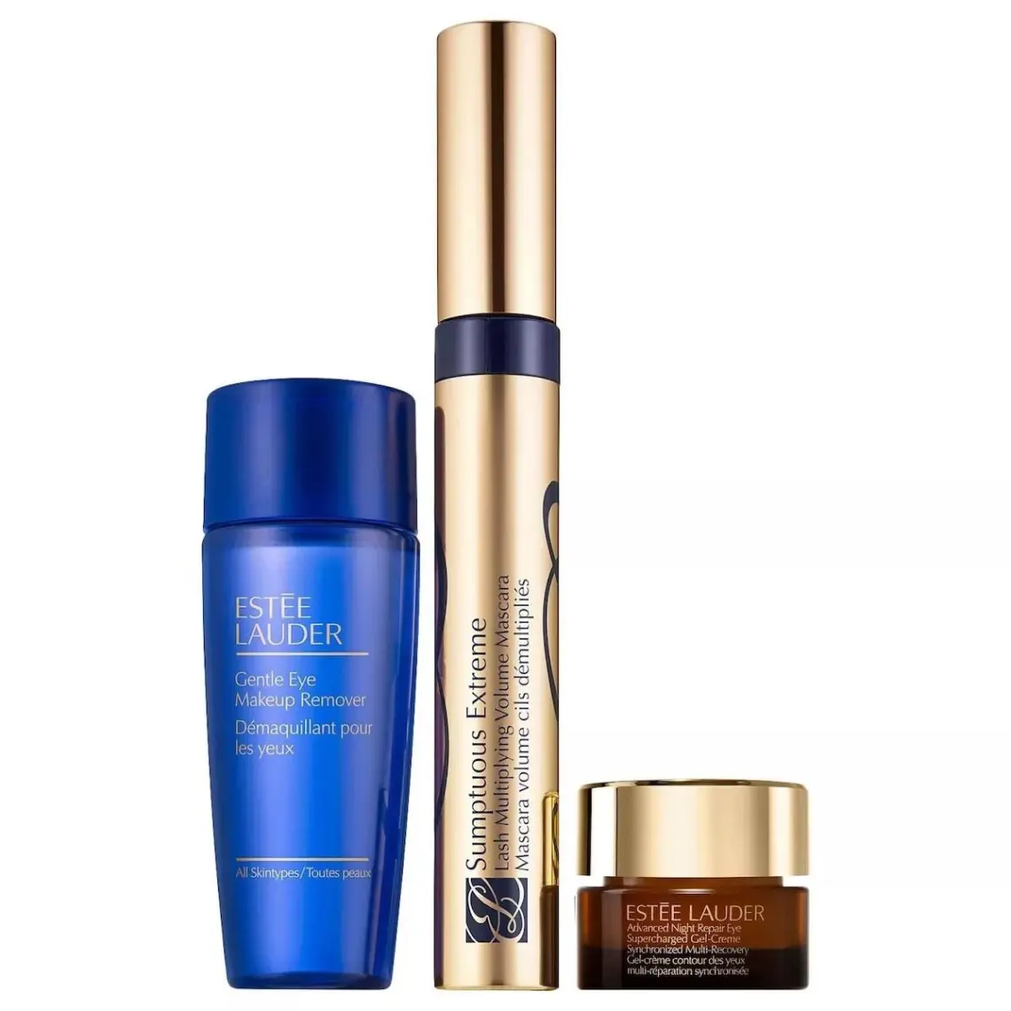Estee Lauder Maskara Seti - Sumptuous Extreme Göz Bakım Seti Maskara 8 ml, Göz Kremi 5 ml, Temizleyici 30 ml