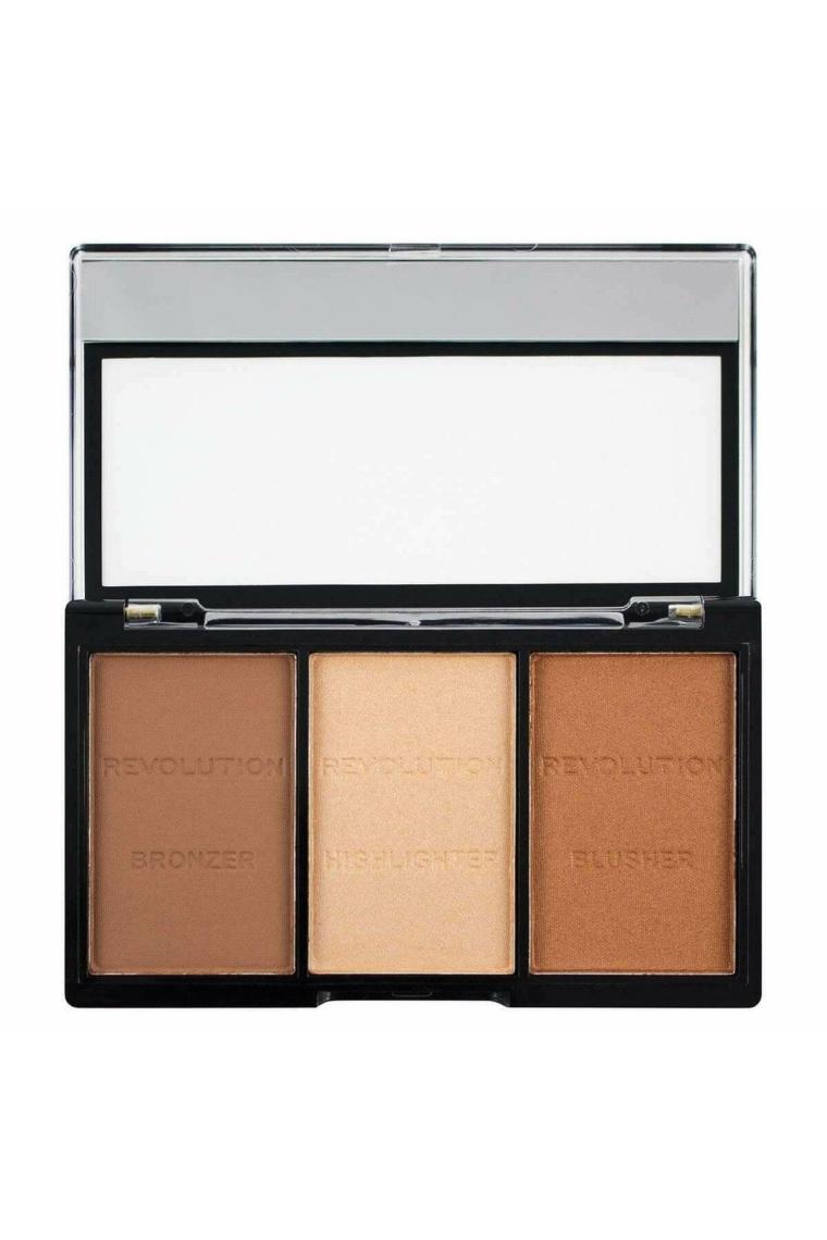 Revolution Ultra Sculpt 3'lü Kontür Paleti C04 Light/Medium