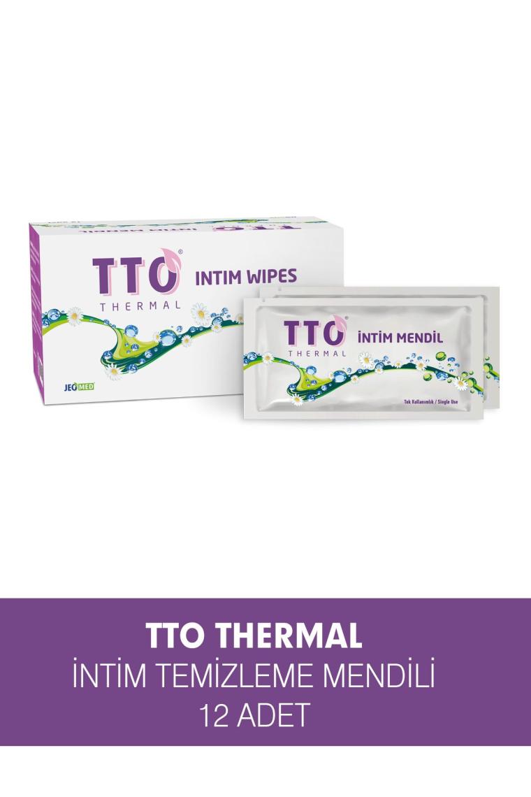 Thermal Intim Mendil 12 Adet ( Dış Genital Akıntı, Koku, Mantar, )
