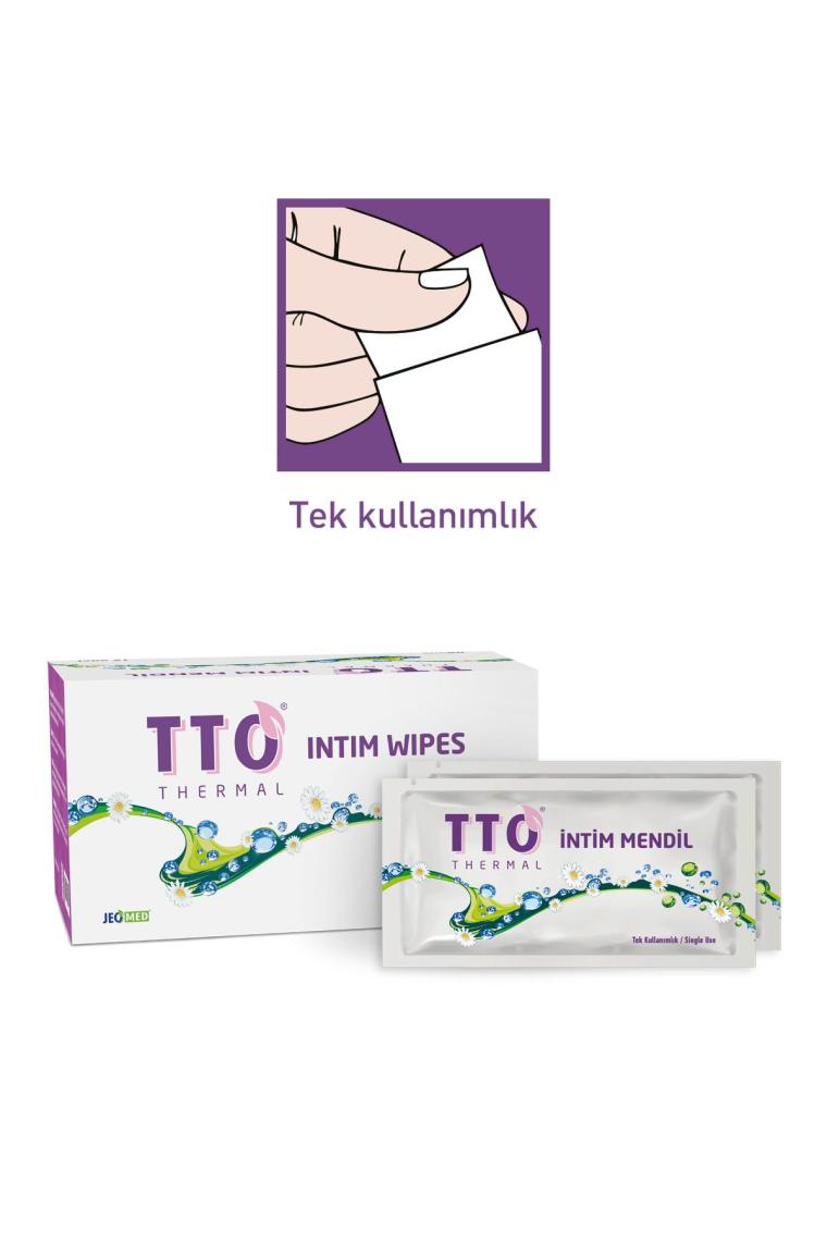 Thermal Intim Mendil 12 Adet ( Dış Genital Akıntı, Koku, Mantar, )