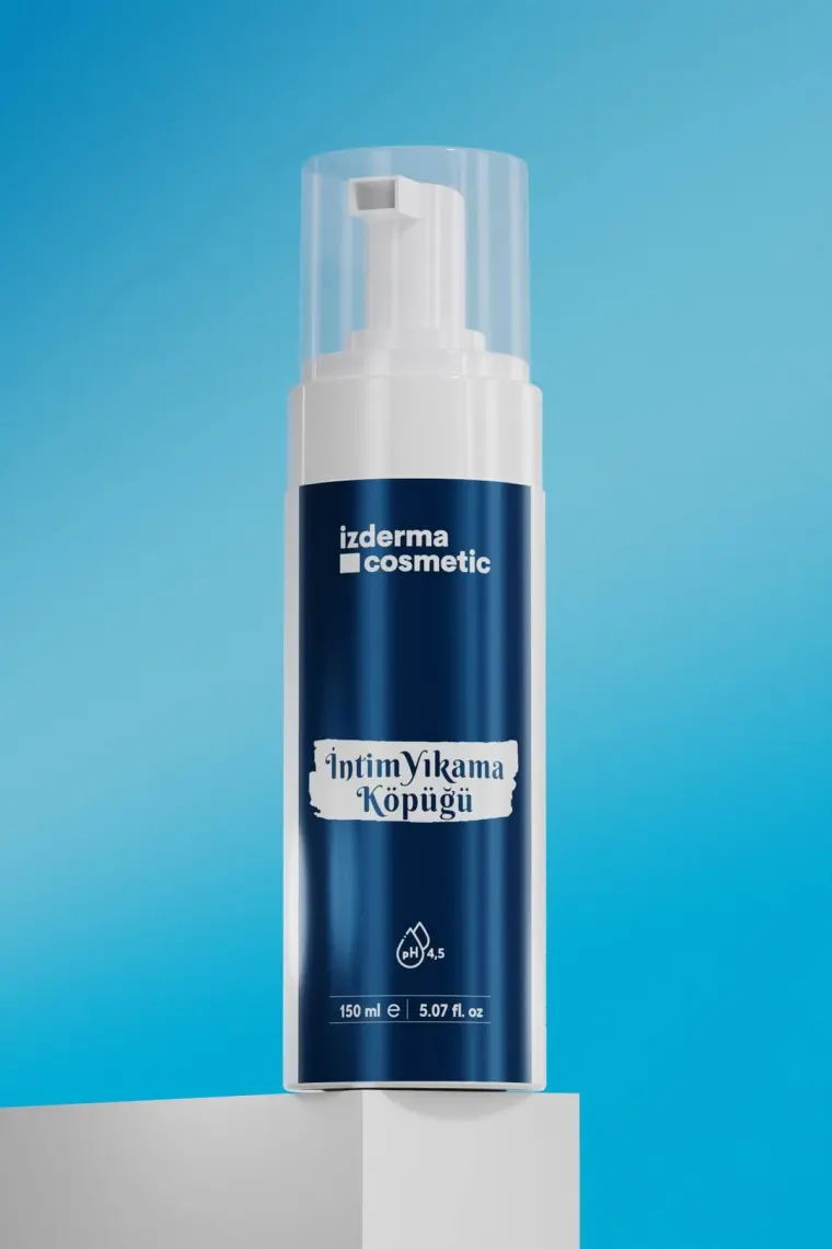 izderma İntim Bakım Kremi 150 ml ve İntim Yıkama Köpüğü 150 ml