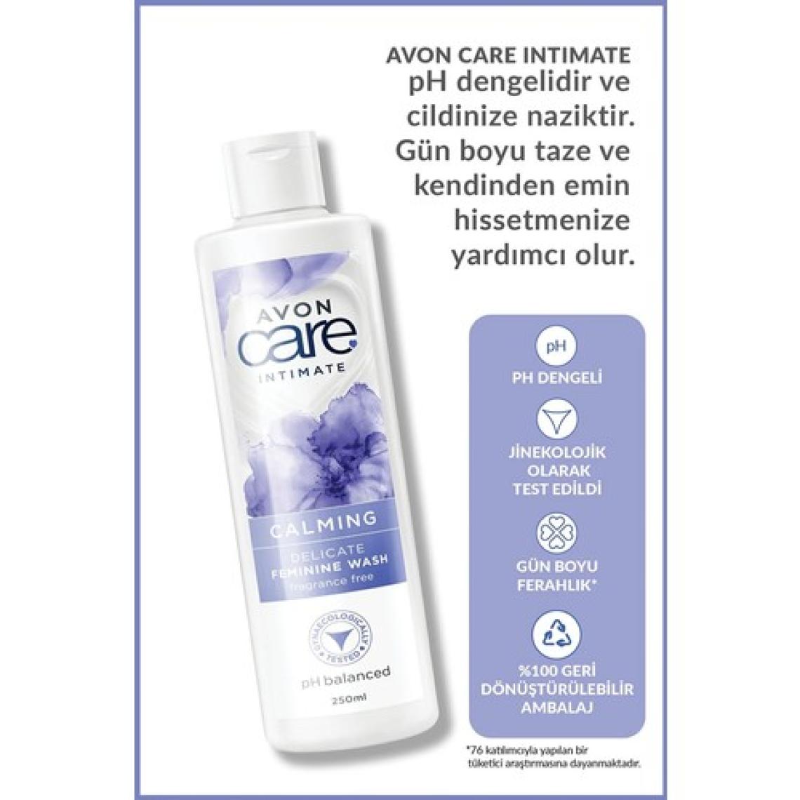 Avon Care Intimate Calming, Gentle ve Refreshing Dış Genital Bölge Temizleyici Paketi