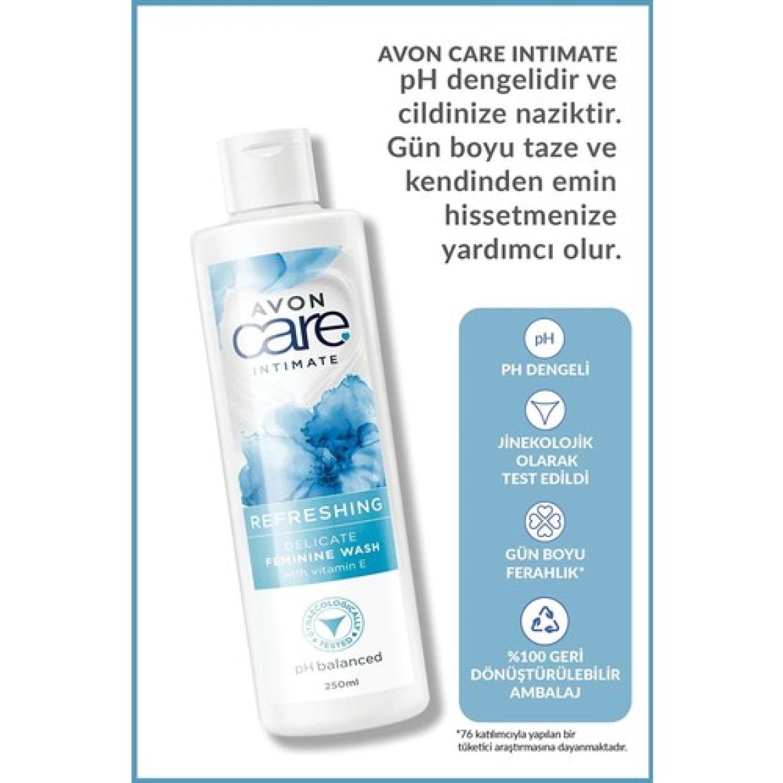 Avon Care Intimate Calming, Gentle ve Refreshing Dış Genital Bölge Temizleyici Paketi