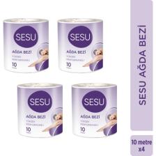 Sesu Ağda Bezi Yüksek Performanslı 10 Metre 4 Adet