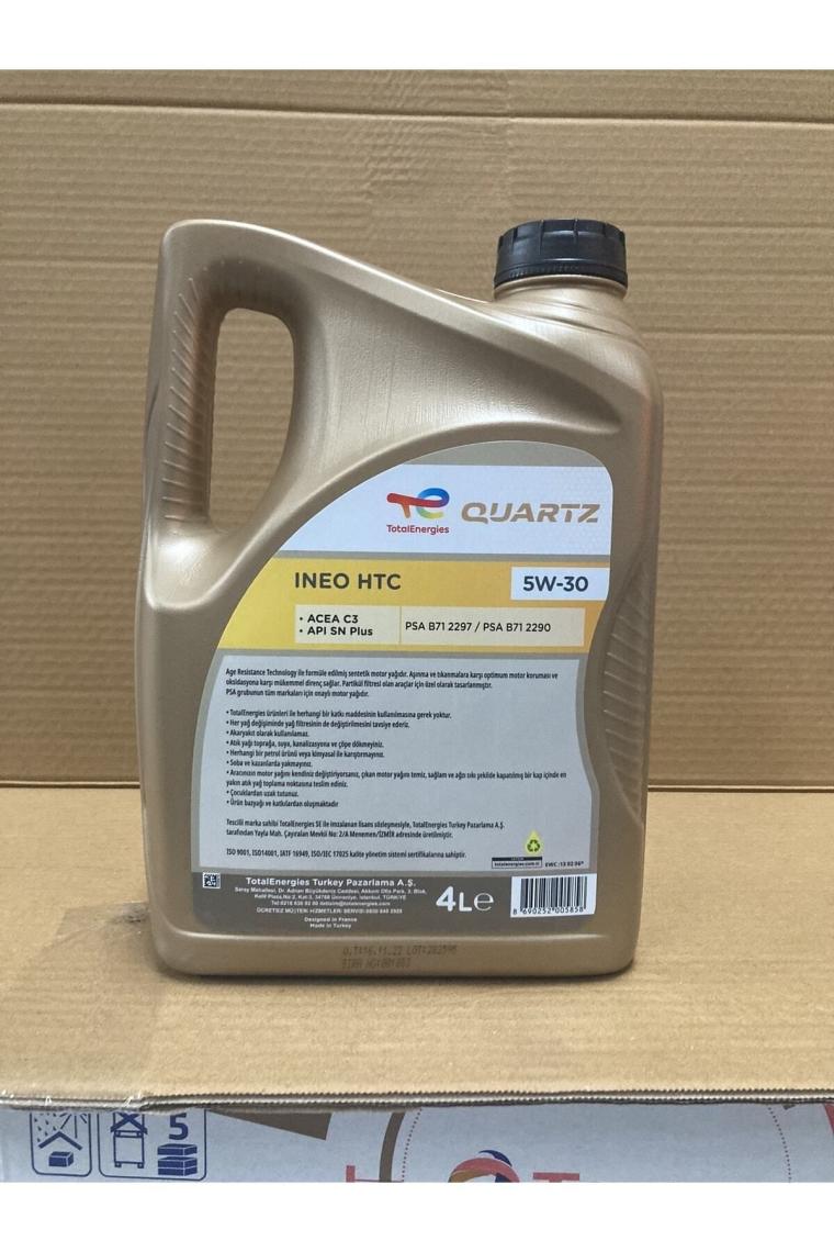 Total Quartz Ineo HTC 5W-30 4 lt Motor Yağı - 2023