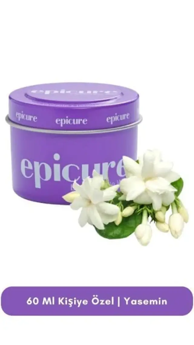 Epicure Ince Pudralı Yaseminli Tek Kullanımlık Sir Ağda 60ML