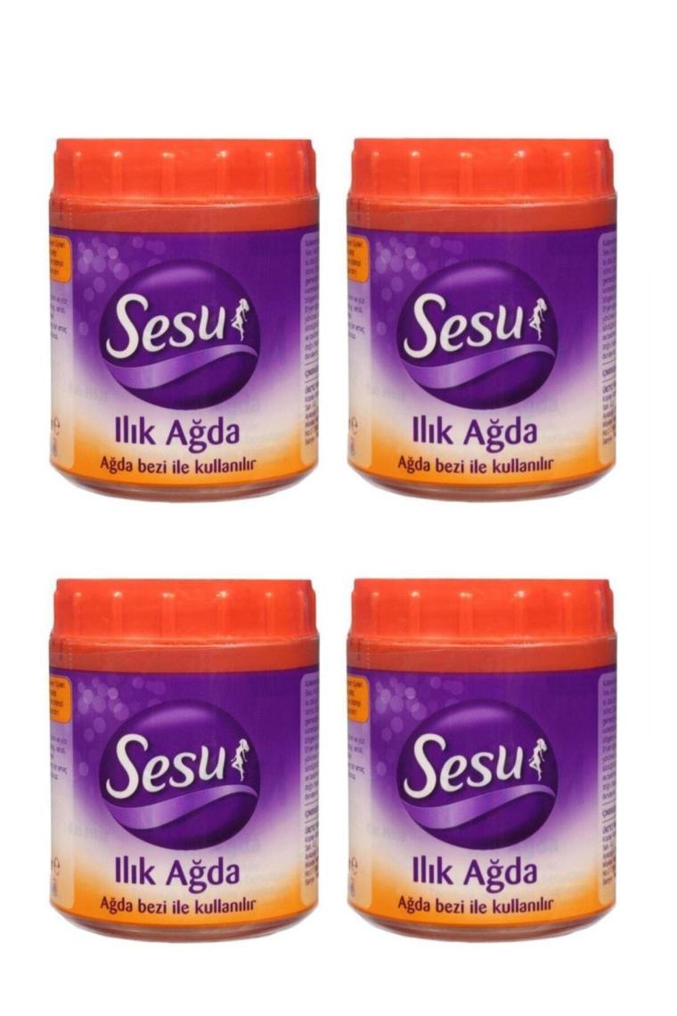 Sesu Ilık Ağda 4 'lü Paket 250 gr