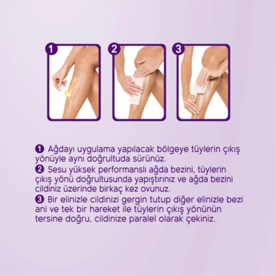 Sesu Yüksek Performanslı Ağda Bezi 10 ml x 2 Adet Sesu