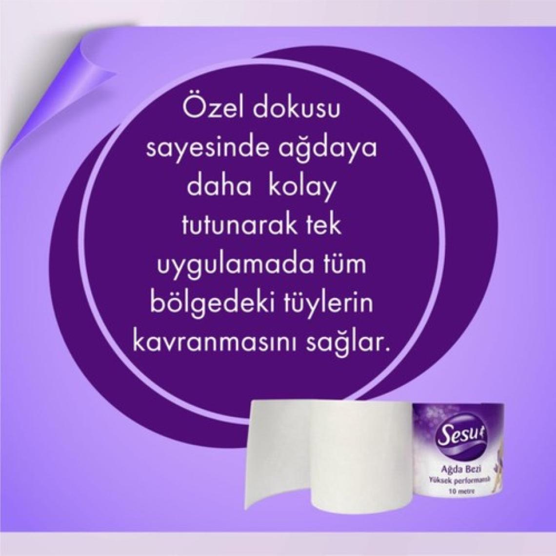 Sesu Yüksek Performanslı Ağda Bezi 10 ml x 2 Adet Sesu