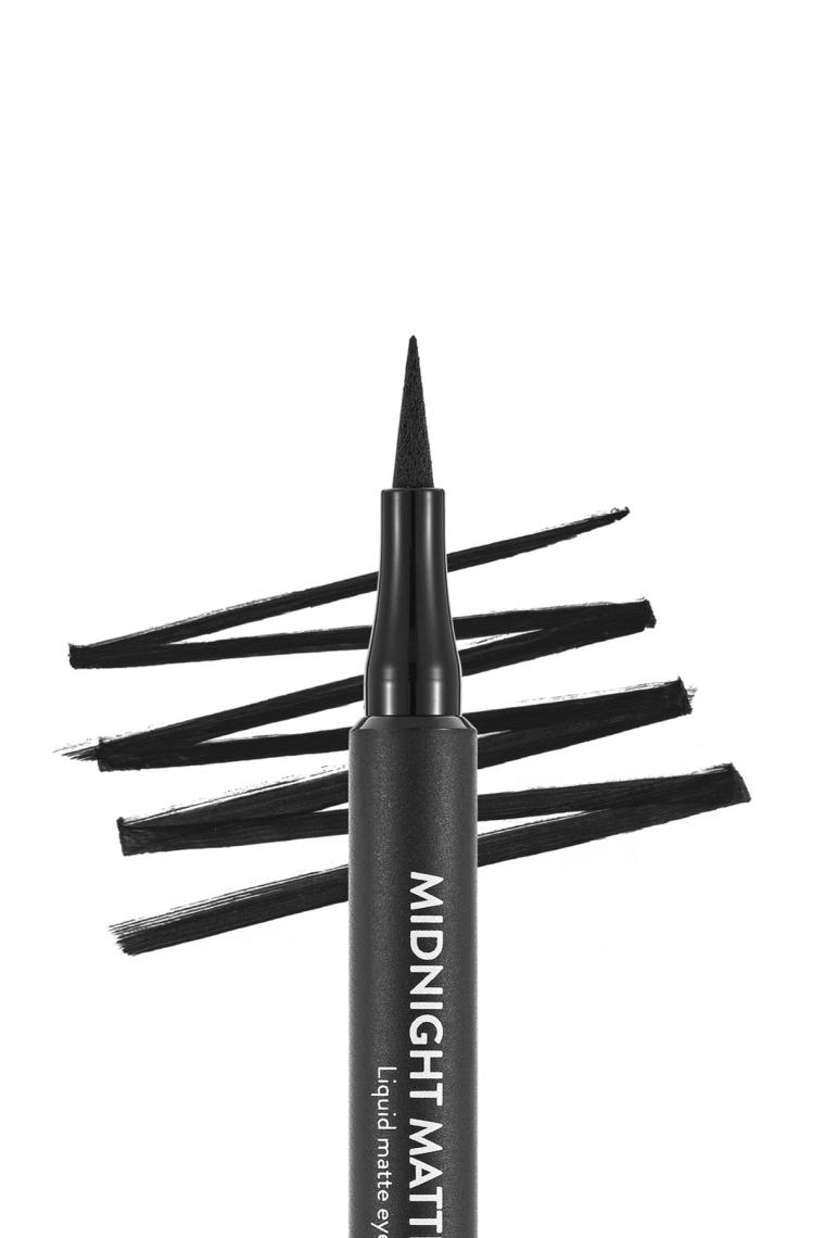Flormar Midnight Matte Black Eyeliner