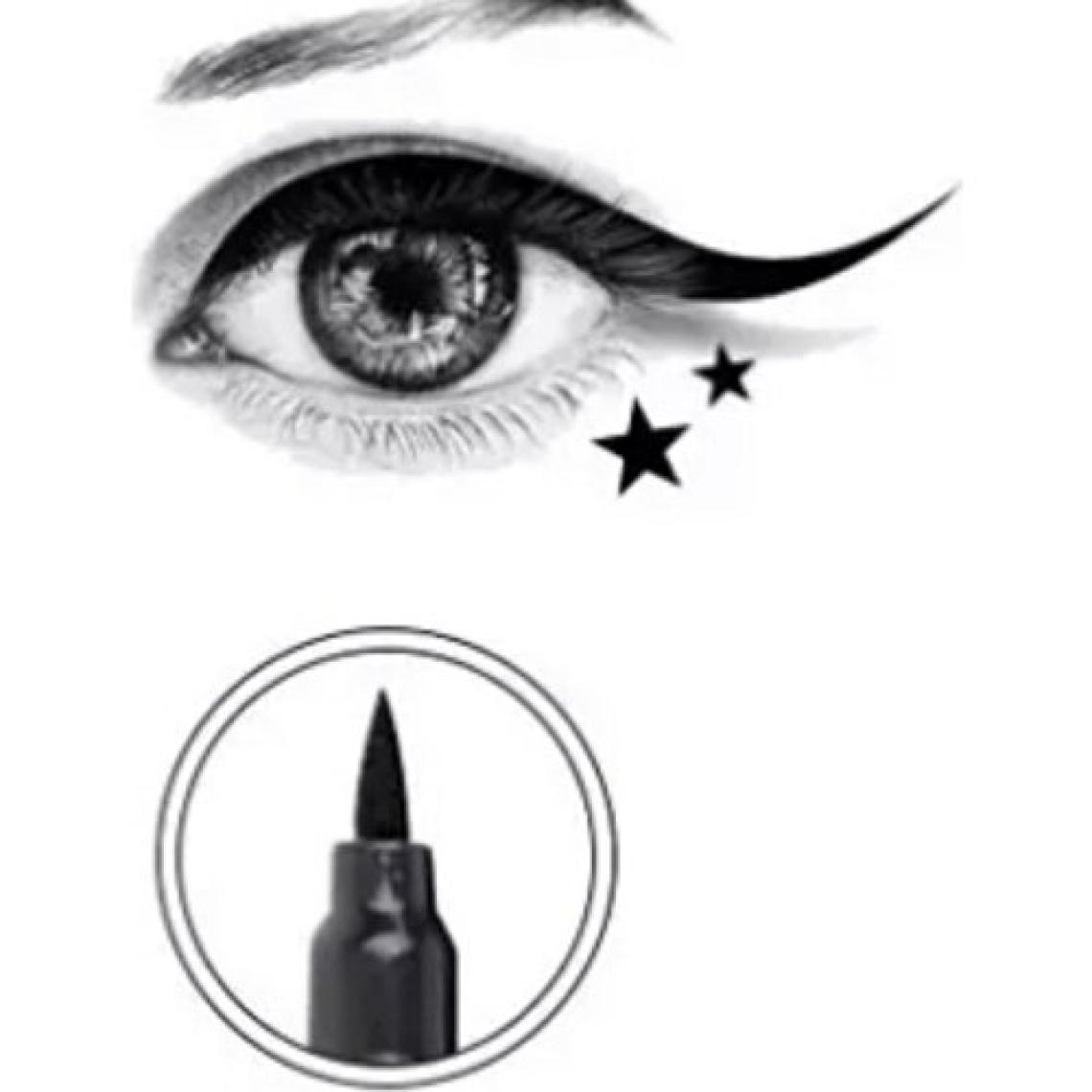 Rose Çift Taraflı Yıldız Desenli Kalem Eyeliner 26041