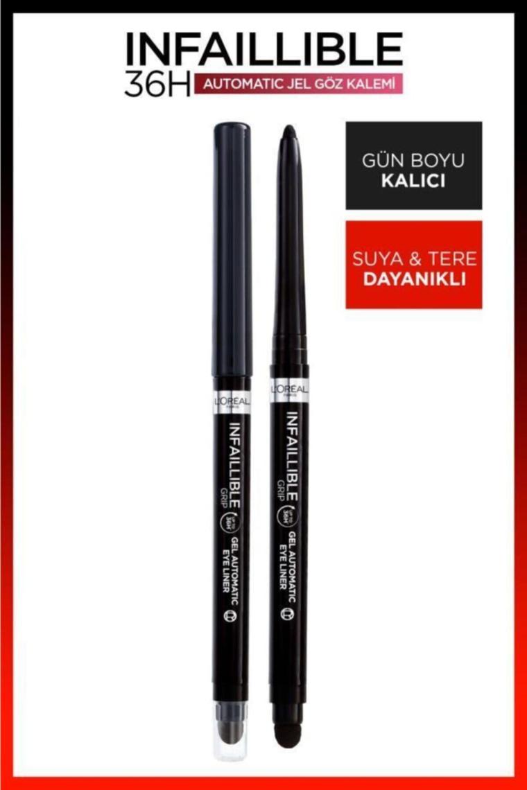 Loreal Paris Infaillible Automatic Jel Göz Kalemi Yoğun Siyah