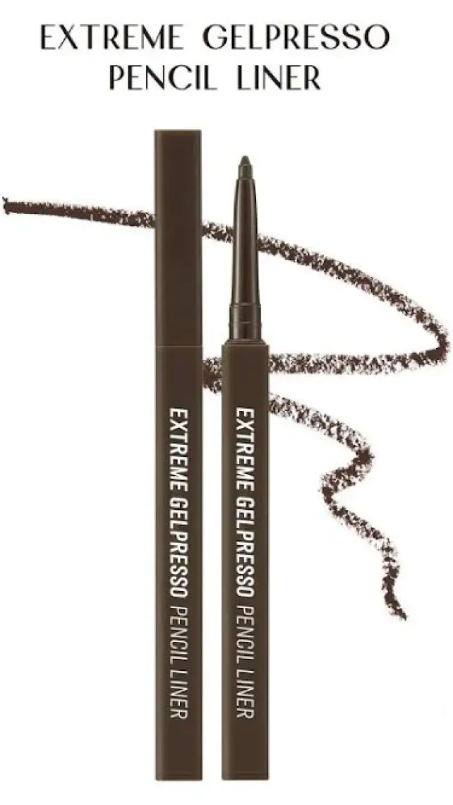 Clio Suya Dayanıklı, Gün Boyu Kalıcı Kalem Eyeliner CLIO Extreme Gelpresso Pencil Liner (01 Black Brown)