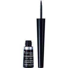Rimmel London Exaggerate Eyeliner 001 100% Black