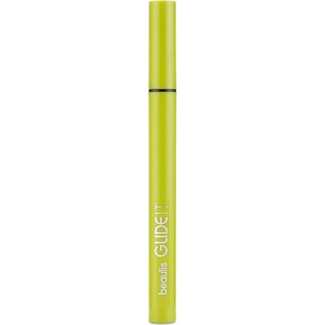 Beaulis Glide It Fırça Uçlu Kalem Eyeliner - Kolay Uygulama, Siyah, 1 Adet, Uzun Süre Kalıcı