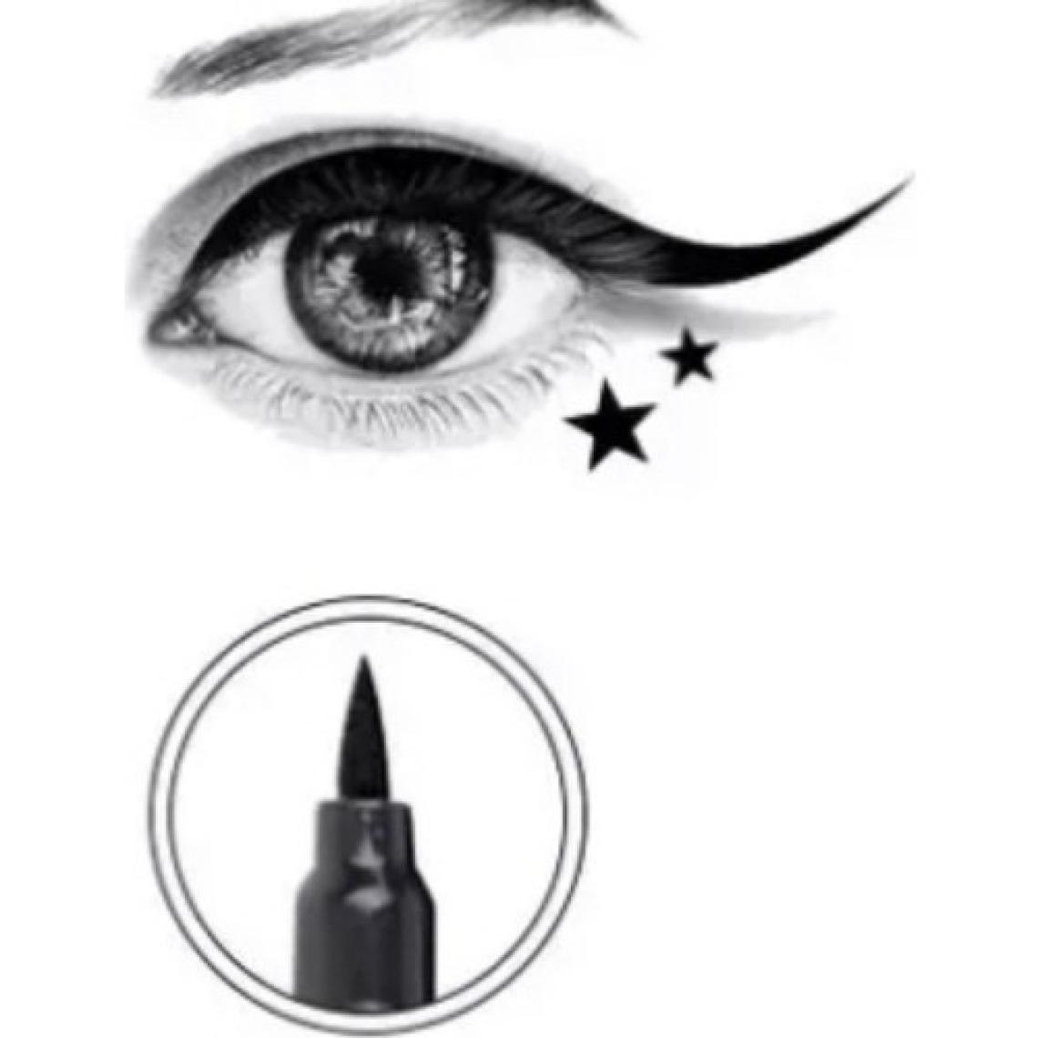 Rose Çift Taraflı Yıldız Desenli Kalem Eyeliner 26041