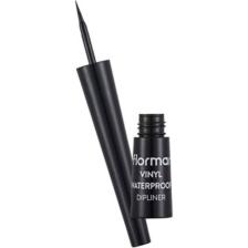 Vinyl Yoğun Renk Veren Suya Dayanıklı Parlak Eyeliner (001 Black) 8690604536498