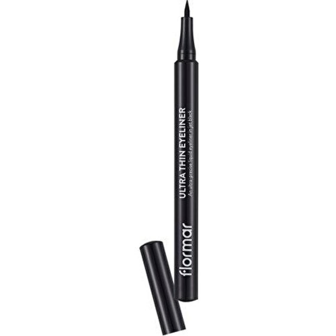 Ultra Thin Yoğun Renk Veren Mat Göz Kalemi (001 Black) 8690604478491