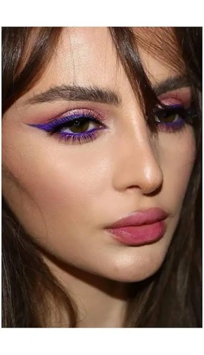 Ocean Mor Eyeliner, Likit Kalem Eyeliner, Suya Dayanıklı, Yoğun Pigmentli