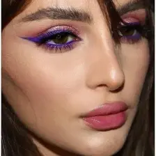 Ocean Mor Eyeliner, Likit Kalem Eyeliner, Suya Dayanıklı, Yoğun Pigmentli
