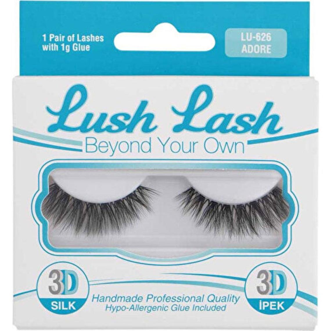 Lush Lash Ipek Kirpik 3D Adore  LU-626 8699067176265