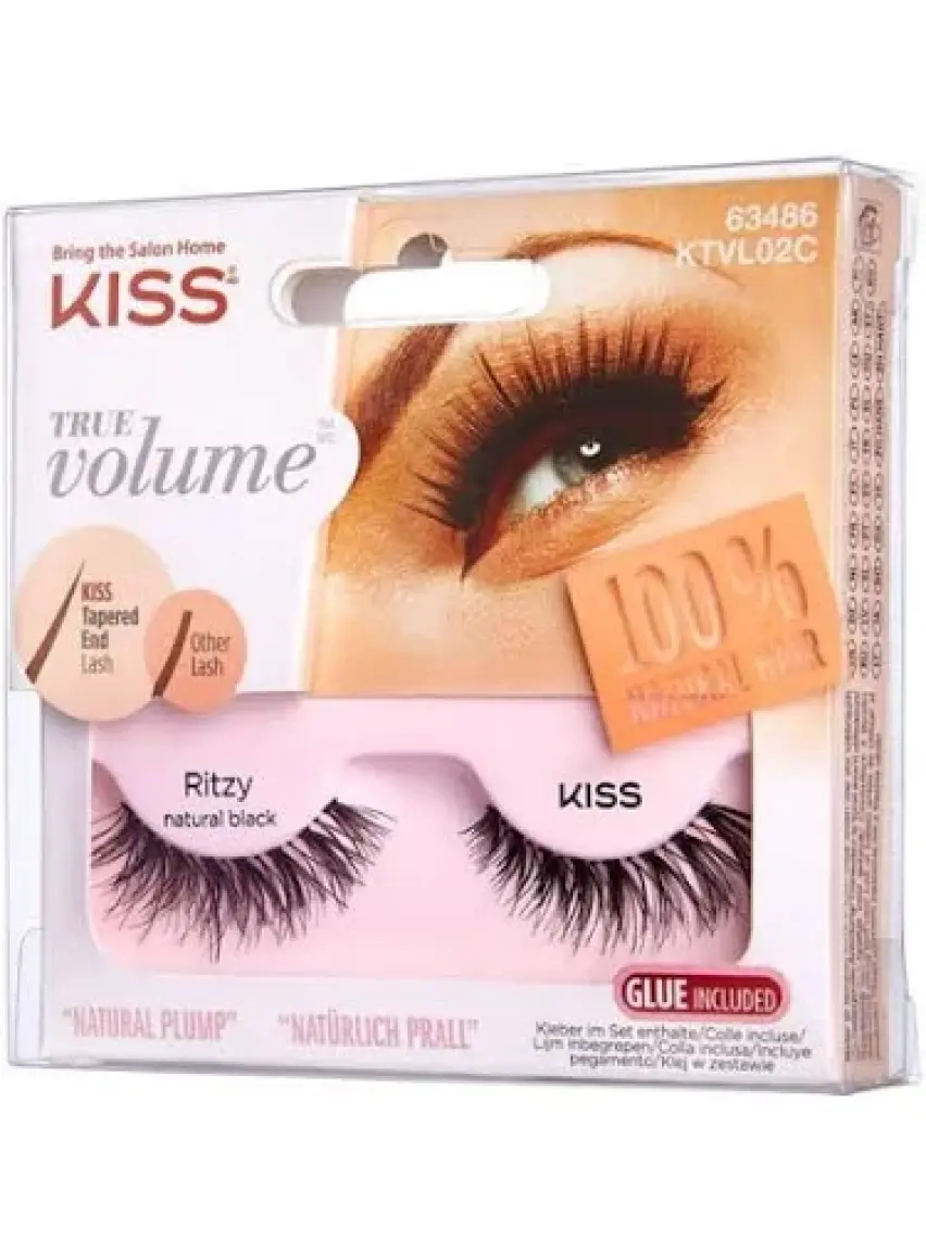Kiss True Volume Komple Takma Kirpik- Ritzy