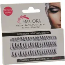 Maklora Natural 80'li Tekli Kirpik Uzun
