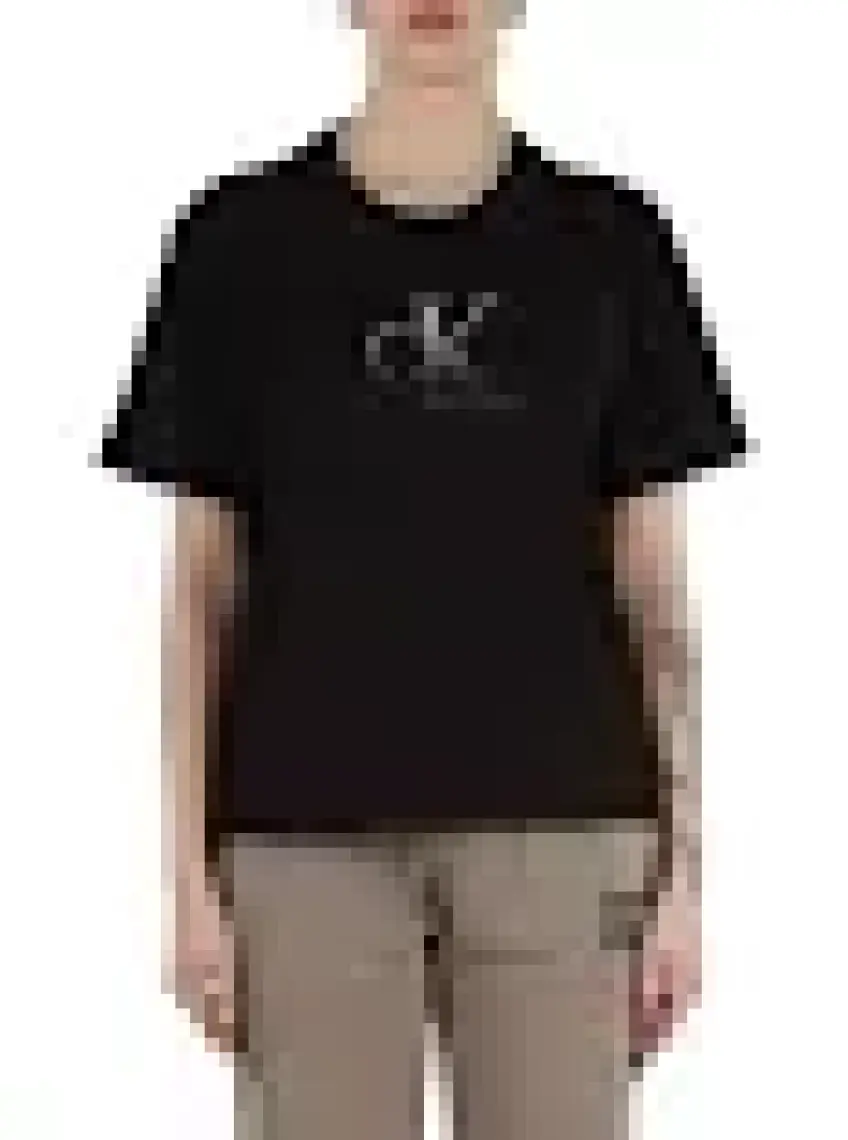 Calvin Klein Embroıdered Monologo Tee