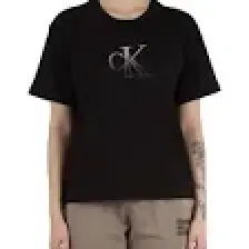 Calvin Klein Embroıdered Monologo Tee