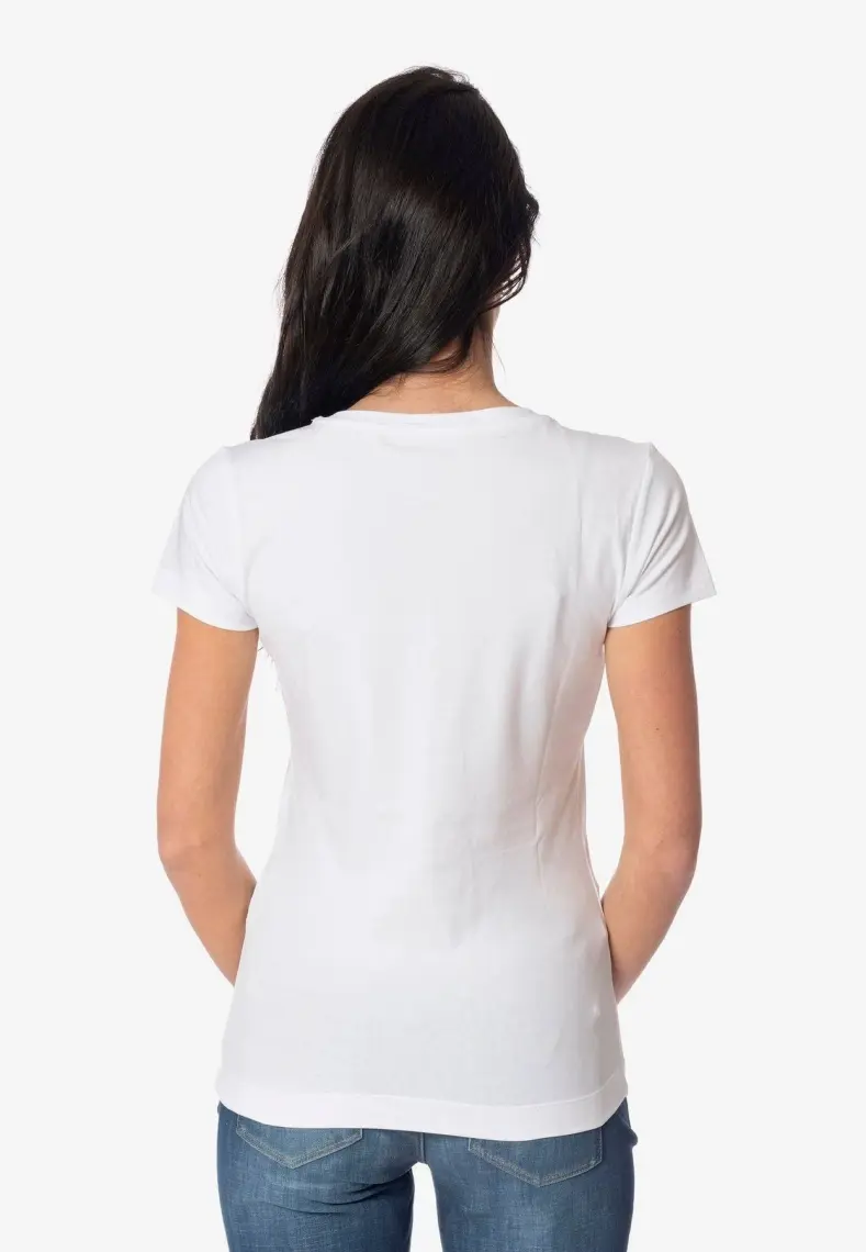 Guess Ss Cn 4g Logo Pamuklu Slim Fit T Shirt W4GI29J1314 Kadın T Shirt W4GI29 J1314 G011