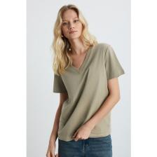 Grimelange Alıne Kadın Bej T-Shirt