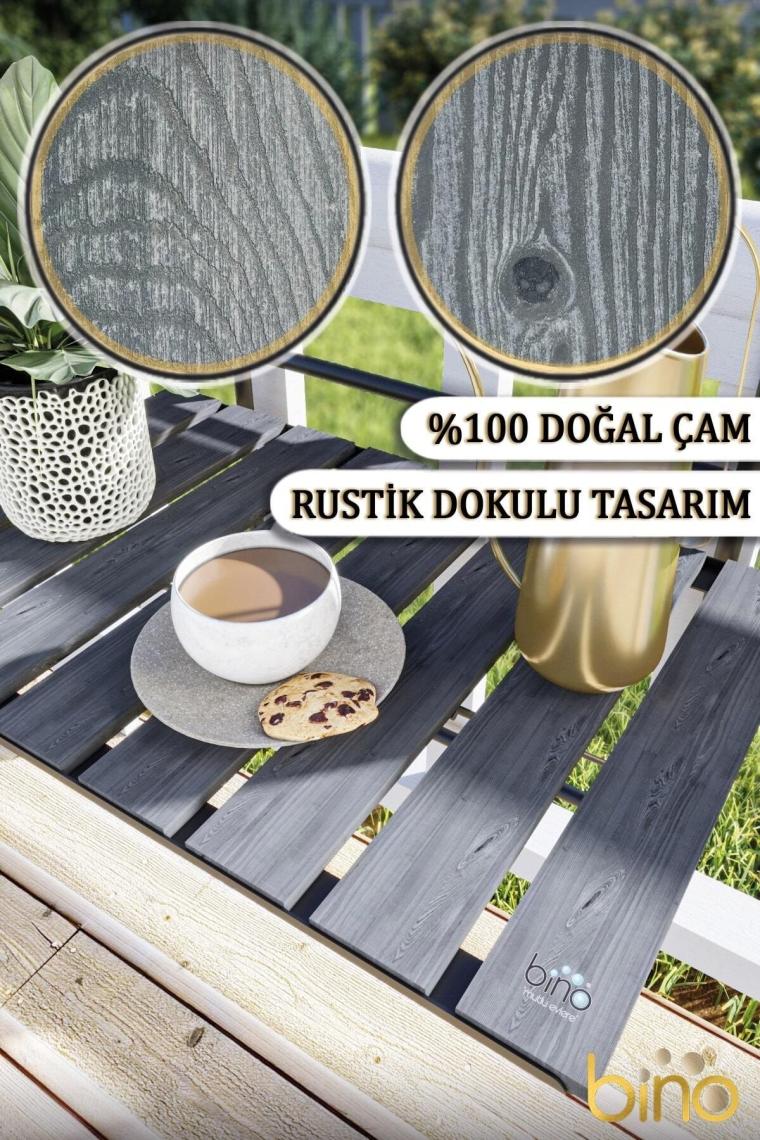 Katlanır Yükseklik Ayarlı Askılı Masa Balkon Veranda Mutfak Masası