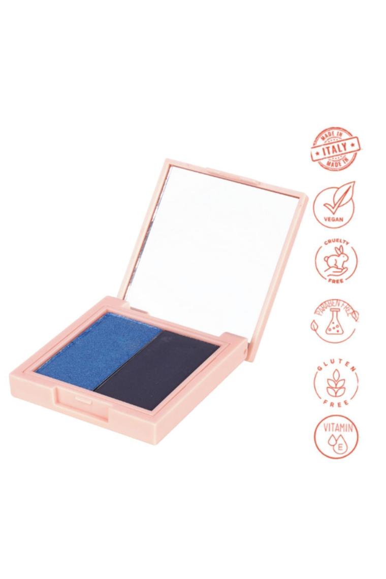 Dora Joy İkili Göz Farı 08 Deep Ocean Duo Eyeshadow Vegan E Vitaminli