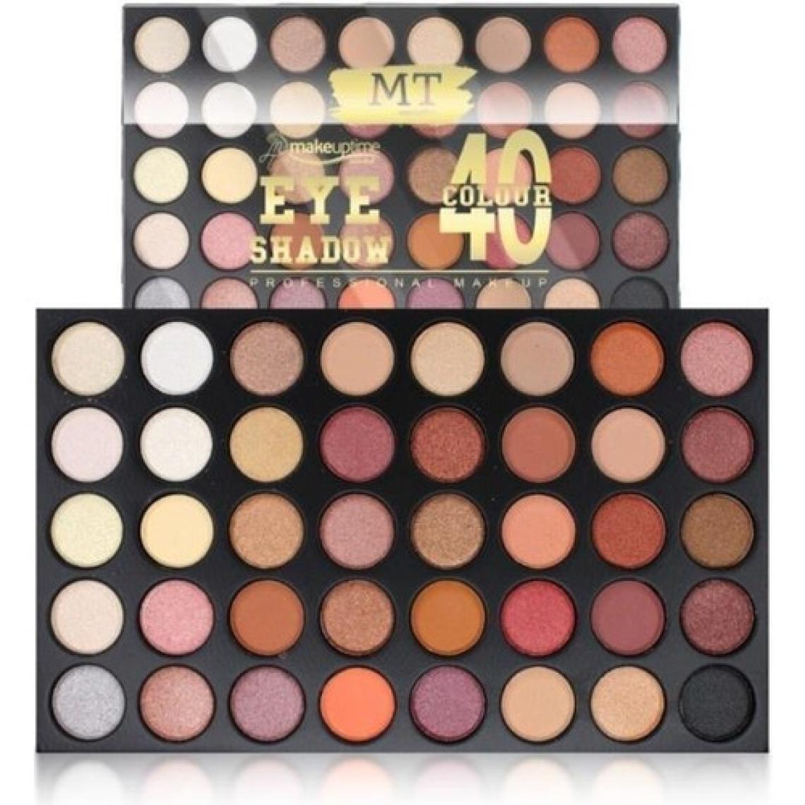 Makeuptime 40'lı Sedefli- Mat Far Paleti mt