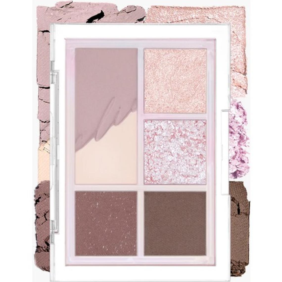 Clio Göz Alıcı Renklerde, Yoğun Pigmentli Mini Far Paleti CLIO Pro Eye Palette Mini (03 Blooming Mauve)