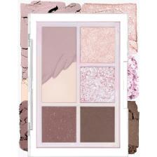 Clio Göz Alıcı Renklerde, Yoğun Pigmentli Mini Far Paleti CLIO Pro Eye Palette Mini (03 Blooming Mauve)