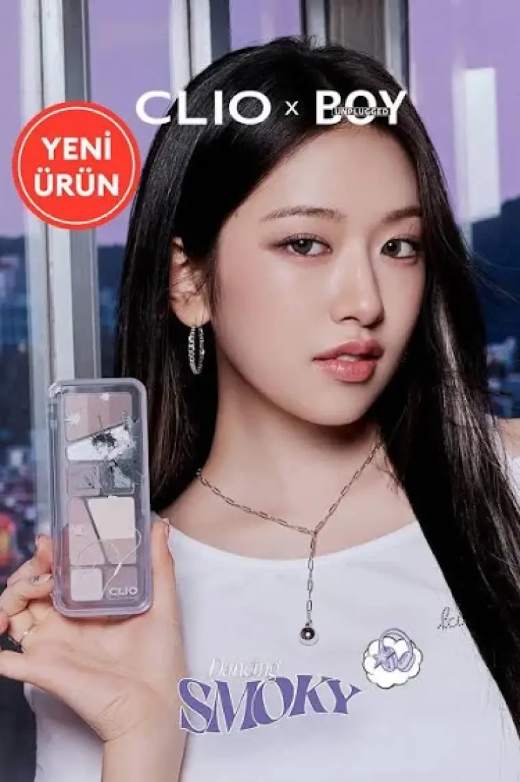 Clio Hafif Dokulu Yoğun Renklere Sahip Göz Farı Paleti CLIO Pro Eye Palette Air (13 Dancing Smoky)