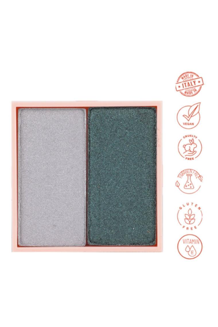 Yedek / Refill Ikili Göz Farı 07 Noon Forest Duo Eyeshadow Vegan E Vitaminli