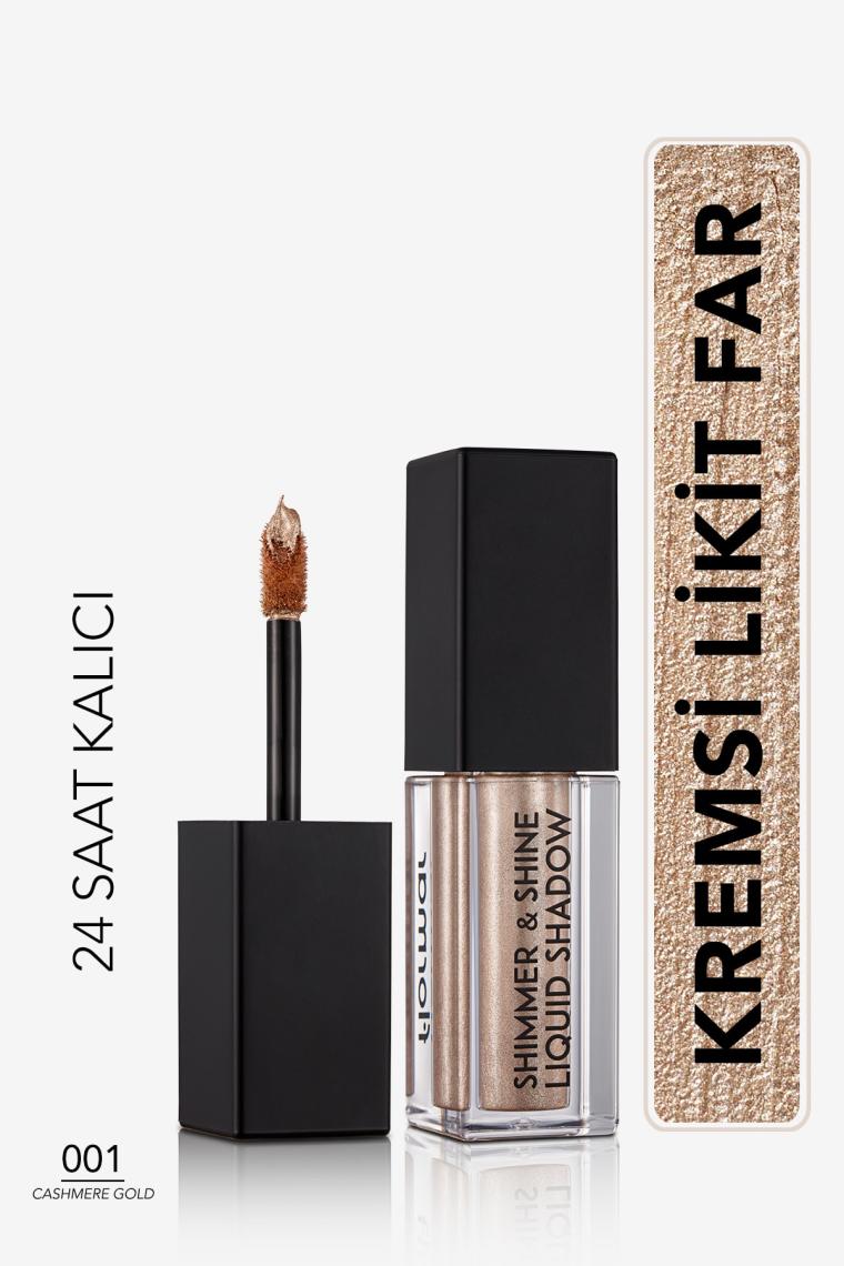 Flormar Shimmer and Shine Likit Far No: 01 Cashmere Gold