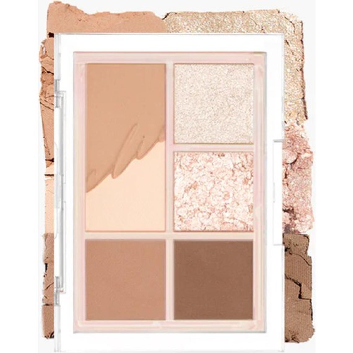 Clio Göz Alıcı Renklerde, Yoğun Pigmentli Mini Far Paleti CLIO Pro Eye Palette Mini (04 Falling in Nude)